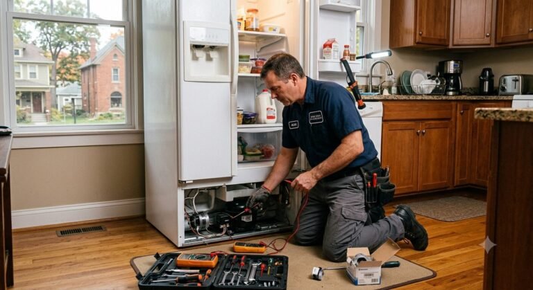 Refrigerator repair job in Michigan